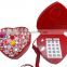 novelty diamonds decrated heart shaped telephone