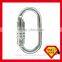 2442KTL-3 Triple Lock Galvanized Steel Oval Carabiner
