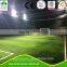 2017 New product PE Material bi colors football field artificial grass roll by wuxi greenlawn