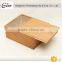 Custom luxury high quality and clear window with sliding lid wooden tea box