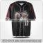 Fashiom design team custom mens short sleeve button up baseball shirts