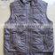 50D shining fur waistcoat man vest mens clothes stock vests
