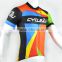 Professional custom made high quality breathable sublimation printing china cycling team jersey