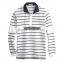 Wholesale polo shirt in china black and white striped 100% polo t-shirt