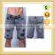 Summer & Fall Custom Men's Skinny Medium Wash Destroyed Denim Shorts Jeans