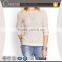 Simple Pure Cotton Blank Fashion Loose Women Sweater for Autumn