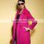 Women's elegant new style women coat 2015 fashion ladies long sleeve classic wool coat