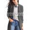Black Long Women Cardigan Sweater Design