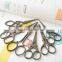 Vintage Bronze Scissor Hollow Scissors Handmade Art Sewing Scissor