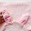 Baby Girl Hooded Bath Towel Animal Print Hooded Poncho Towels For Kids
