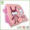 Factory Animal Super Soft Printed Fleece Pillow Blanket