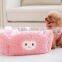 soft dog colourful house pet plush house, pet plush house, plush pet home