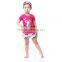 wholesale baby girl clothes hipster pink and white boutique childrens clothes set