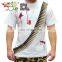 60" military party golden bullet belt