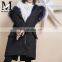 Long Style Warm Winter Real Fox Fur Parka Lined Fur Jacket With Fur Inside