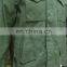 Customized olive green camo tactical M65 field jacket for army for men