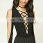 Wholesale Strappy Plunging Bodysuit Sexy Womens Nighty Club 2016 Latest Fashion Design
