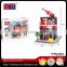 Hot selling Mini Stress 191pcs Plastic Construction Toy Building Blocks Play Set for kids