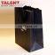 Competitive Price Customized black matt paper shopping bag with best service