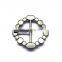 Mass Supply Superior Quality 2 Ring Pin Clip Garment Accessory Craft Belt Buckle