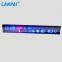 high quality double color display p7.62 message moving led sign