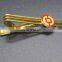 2017 brass sport medallion wholesale plain gold tie clip