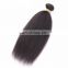 2017 hot sale kinky straight 10a grade peruvian hair bundle