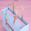 Custom logo paper gift packaging bag