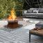Rust Fire Bol Corten Steel Wood Burning Fire Pit With Base