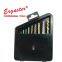 10PCS leaft hand drill bits & broken bolts removers Saca Parafusos set in metal box