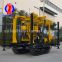 Portable crawler type easy to start without hurting the road surface rig hydraulic slide frame type water well high support leg