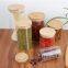 Borosilicate Glass Airtight Canister With Bamboo Lid And Silicone Sealing Ring Storage Jar For Candy Tea Cookie Nuts Cereal