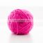 Acrylic and cotton blend print color yarn ball for baby