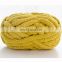 100% polyester round thick roving yarn for hand knitting