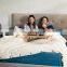 Soft Surface Hypoallerge Polyester Breathable Home Embossed Bed Sheet
