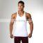 100% Cotton Summer Dry Fit Sports Gym Blank Plain Fitness Wholesale Cheap Custom Logo Design Men Tank Tops