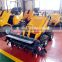 hysoon mini track loader with tiller