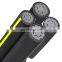 LV XLPE ABC Cable Aluminum Core price of al aac wire cable 16mm