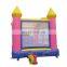 PVC Material Commercial-Inflatable Bouncy Jumper Bouncer Combo Pink Bounce House  For Children