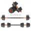 10-40kg home use fitness rubber adjustable gym equipment dumbbells set price for body building