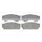 High quality OE standard semi metal D451 brake pads for CHANGAN