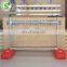 8 ft long heavy duty steel temporary construction hoarding fence from Guangzhou supplier
