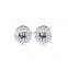 Factory Offers 925 Sterling Silver Jewelry Evil Turkish Blue cz Devil Eye Stud Earrings for Women