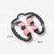 U Shape Trigger Point Massage Roller Muscle Massager Yoga Pilates for Arm Neck Muscle Tissue 4 Wheel foam roller Ring Clip Leg