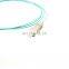 SC Multi mode 0.9mm OM3 FTTH Fiber Optic Pigtail PVC LSZH Fiber Patch cord om3 sc fiber optic pigtail