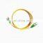 fC/apc fc/upc customizable fiber optic patch cord 3.0mm  Cordon de brassage en fibre cable de conexion de fibra