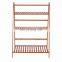 china factory three tier customized wooden bamboo flower plant pot stand/shelf/rack prices