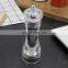 Transparent Salt and Pepper Grinder, Salt Shaker for Professional Chef Spice Mill Adjustable Ceramic Spice Grinder