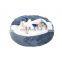 premium donut luxury elevated custom cave folding fancy summer plush cool outdoor summer round dog bed modern