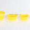 4PCS FDA Approved Silicone Collapsible Measuring Bowl